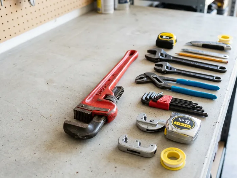 Professional plumbers in Ogdensburg, WI equipped with top-tier tools for residential and commercial plumbing services.